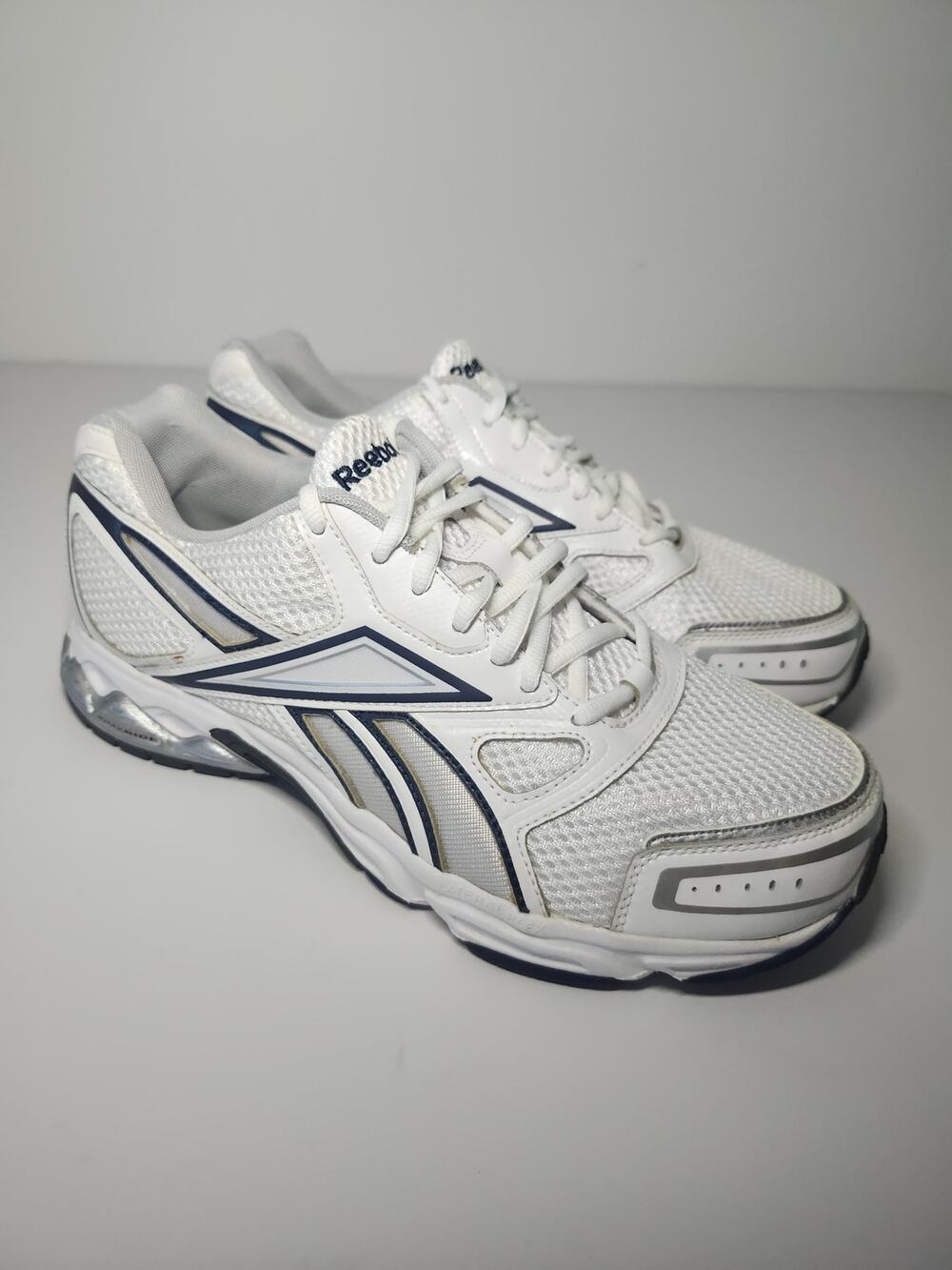 Reebok Men's DMX Ride White Sz 9 4E Athletic Sneaker Chunky Dad Shoe
